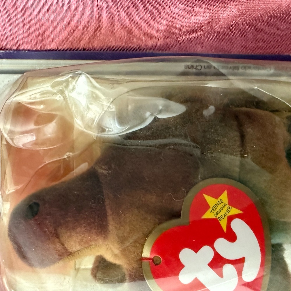 Ty Beanie Baby Mcds Steg the Stegosaurus